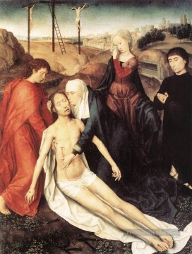  Lamentation Tableaux - Lamentation 1475 hollandais Hans Memling